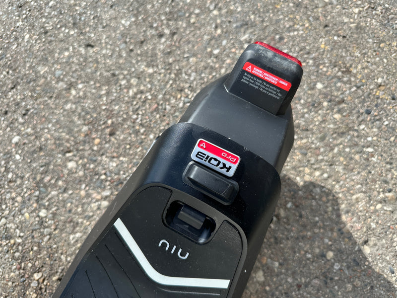 NIU KQi3 Pro Foldable Electric Kick Scooter w/ 31 mi Max Operating Range & 20 mph Max Speed