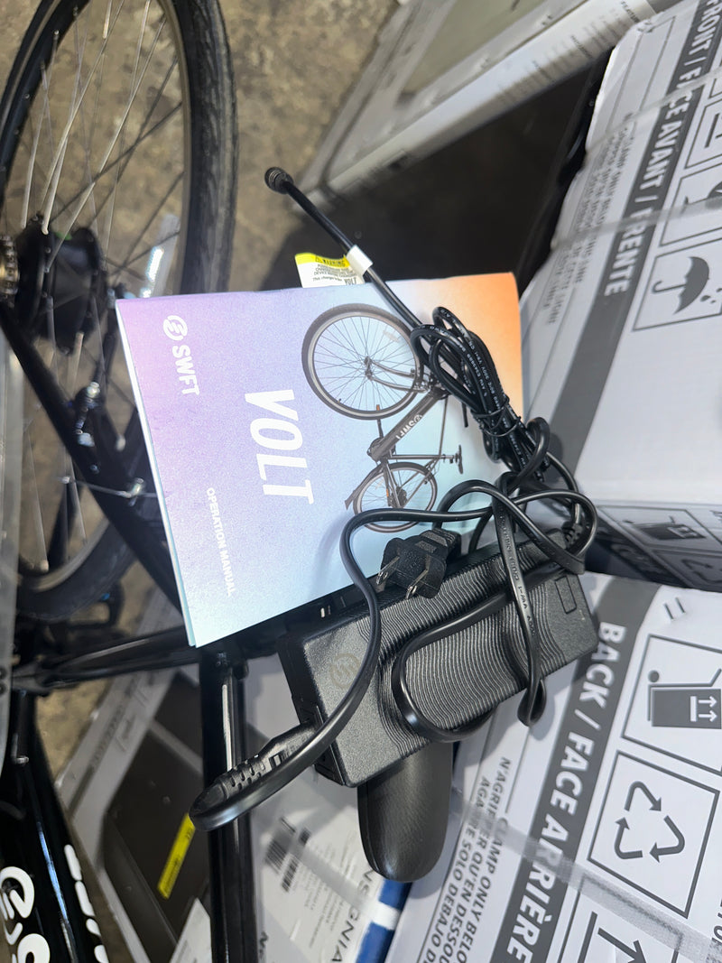 SWFT - VOLT eBike w/ 32mi Max Operating Range & 20 mph Max Speed - Black electric bike