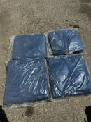 OUTDOOR CHAIR BACK AND BOTTOM CUSHION SET NAVY