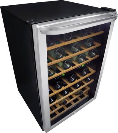 Frigidaire 38-Bottle Wine Cooler Stainless steel (1895774519363)