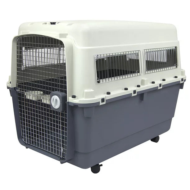 SportPet Designs 3XL Large Plastic Dog Airline Kennel, Carrier