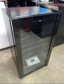 Wine Enthusiast VinoView 36-Bottle Black Stainless Steel WINE COOLER