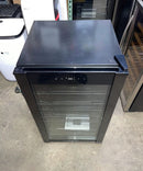 Wine Enthusiast VinoView 36-Bottle Black Stainless Steel WINE COOLER