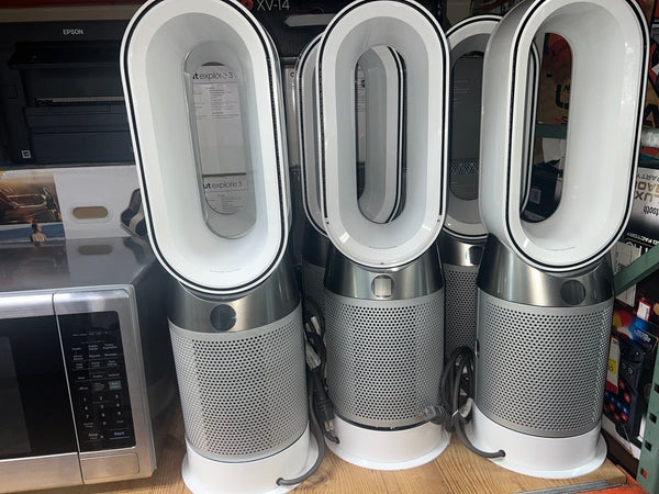 Dyson Pure Hot+Cool™ HP04 purifying heater + fan (White/Silver) NEW FILTER + REMOTE