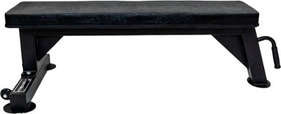 Tru Grit - Flat Utility Power Bench - Black (600 POUND CAPACITY)