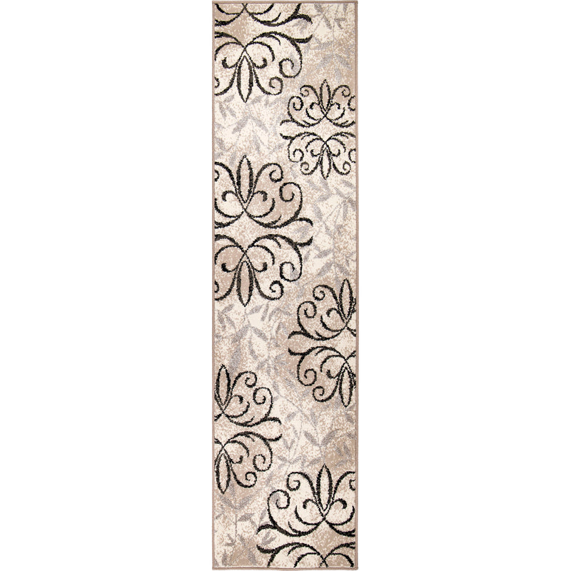 1'11" x 9'8" Better Homes and Gardens Iron Fleur RUNNER