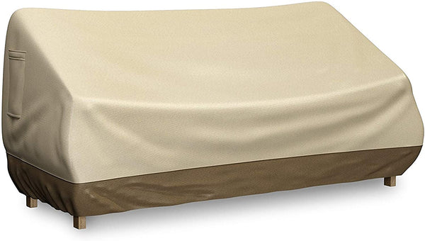 Home-Complete Outdoor Cover for Loveseat, Sofa, Bench- 58 Inch Heavy Duty Water Resistant