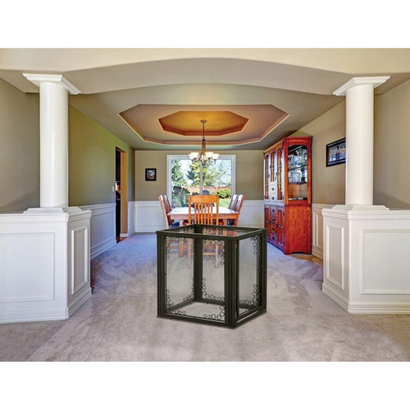 Richell Convertible Elite Mesh Pet Gate 4 Panels