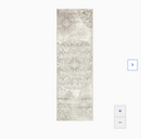 Unique Loom Grand Sofia 2 x 7 Light Gray/White Geometric Vintage Runner