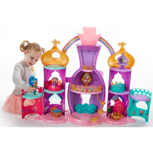 Fisher-Price Nickelodeon Shimmer & Shine, Magical Light-Up Genie Palace Playset