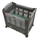 Graco Travel Lite Baby Crib & Portable Playard, Manor Width: 22.8" Length: 32"